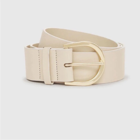 Anine Bing Belt in cream NWT - Picture 4 of 12